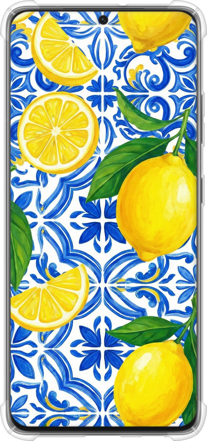 Силикон с усиленными углами чехол Grocery Girl Italian Summer для Samsung Galaxy S21 Ultra (5G) - 6766sp-2116 изображение 