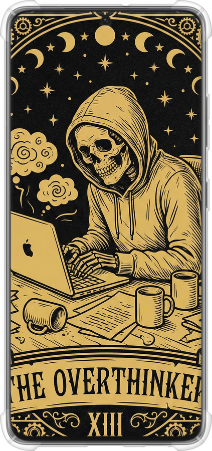 Силикон с усиленными углами чехол The Overthinker для Samsung Galaxy S21 Ultra (5G) - 6774sp-2116 изображение 