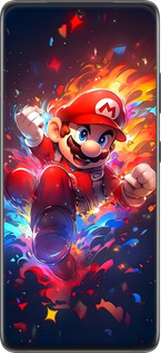 2D пластиковий чехол Супер Маріо для Samsung Galaxy S21 Ultra (5G) - 6342t-2116 изображение 