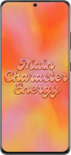 Силиконовый чехол Aura Gradient Main Character Energy Aesthetic Y2K для Samsung Galaxy S21 Ultra (5G) - 6783u-2116 изображение 