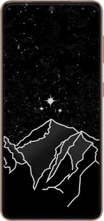 TPU чехол Мінімалістичний гірський краєвид для Samsung Galaxy S21 - 6438b-2114 изображение 