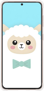 Силикон с усиленными углами чехол Милый барашек для Samsung Galaxy S21 - 6355sp-2114 изображение 
