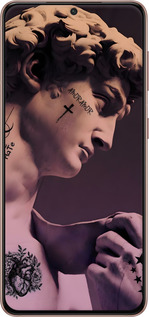 Силіконовий чехол Давид для Samsung Galaxy S21 - 6302u-2114 изображение 