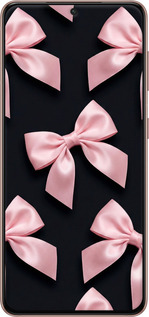 Силиконовый чехол Coquette Ribbons Dark Coquette для Samsung Galaxy S21 - 6767u-2114 изображение 