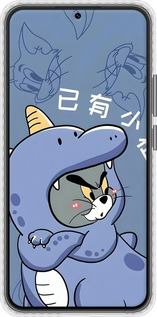Чохол Bumper чехол Том і джеррі 1 для Samsung Galaxy S22 Plus - 6358pc-2495 изображение 