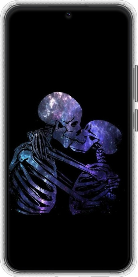 Чехол Bumper чехол С изображением скелета для Samsung Galaxy S22 Plus - 6537pc-2495 изображение 