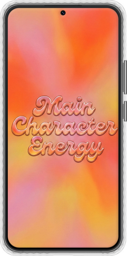 Чохол Bumper чехол Aura Gradient Main Character Energy Aesthetic Y2K для Samsung Galaxy S22 Plus - 6783pc-2495 изображение 