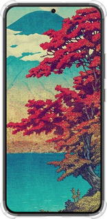 Силикон с усиленными углами чехол С изображением природы для Samsung Galaxy S22 Plus - 6469sp-2495 изображение 
