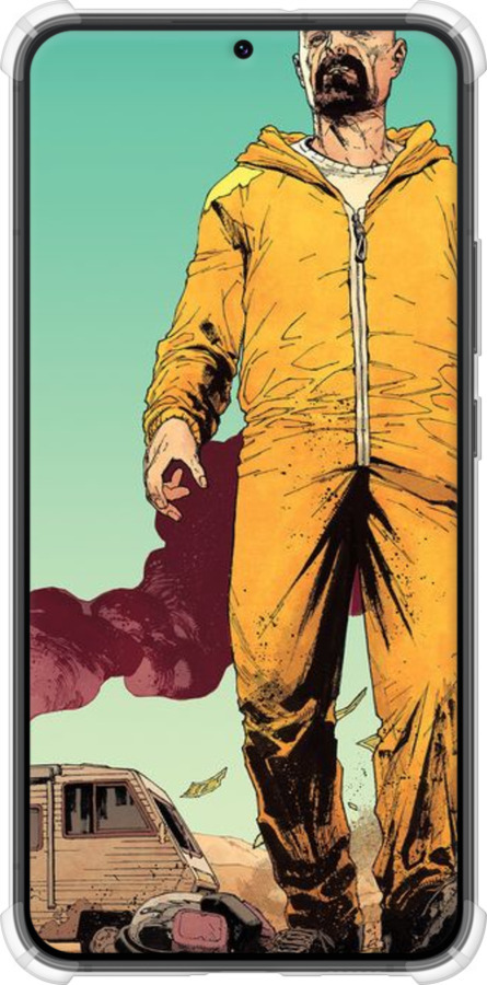 Силіконовий протиударний с посиленими кутами чехол № 5387 для Samsung Galaxy S22 Plus - 5387sp-2495 изображение 