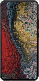 Силіконовий чехол Із зображенням абстрактного живопису для Samsung Galaxy S22 Plus - 6530u-2495 изображение 