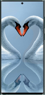 TPU чехол Лебеди для Samsung Galaxy S22 Ultra - 6007b-2500 изображение 
