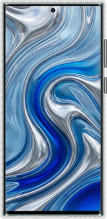 Чехол Bumper чехол Liquid Chrome для Samsung Galaxy S22 Ultra - 6781pc-2500 изображение 