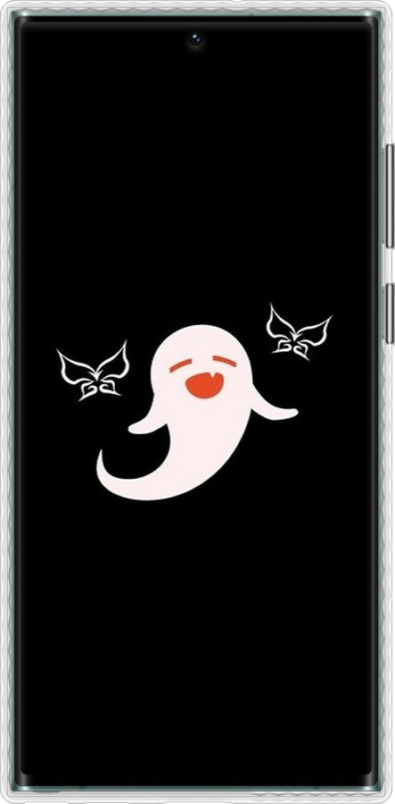 Чехол Bumper чехол Genshin Impact Ху Тао Искусство духа-призрака для Samsung Galaxy S22 Ultra - 6534pc-2500 изображение 