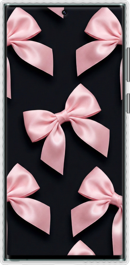 Чехол Bumper чехол Coquette Ribbons Dark Coquette для Samsung Galaxy S22 Ultra - 6767pc-2500 изображение 