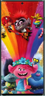 Силіконовий чехол Тролі для Samsung Galaxy S22 Ultra - 6343u-2500 изображение 