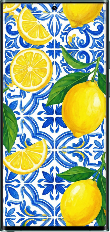 Силиконовый чехол Grocery Girl Italian Summer для Samsung Galaxy S22 Ultra - 6766u-2500 изображение 