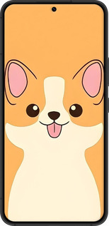 TPU чехол Милый пес для Samsung Galaxy S22 - 6296b-2494 изображение 