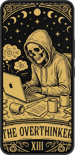 TPU чехол The Overthinker для Samsung Galaxy S22 - 6774b-2494 изображение 