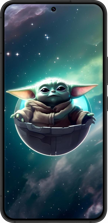 TPU чехол Малышь йода для Samsung Galaxy S22 - 6294b-2494 изображение 