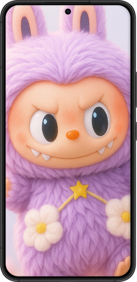 TPU чехол Лабубу для Samsung Galaxy S22 - 6708b-2494 изображение 