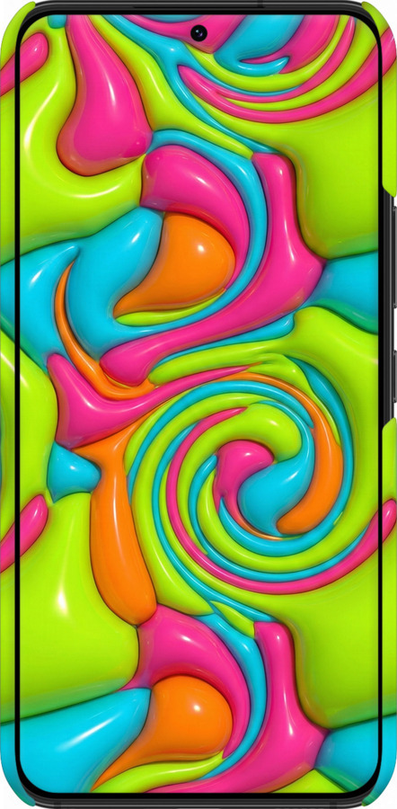 3D пластиковый матовый чехол Y2K Jelly Dream для Samsung Galaxy S22 - 6780m-2494 изображение 