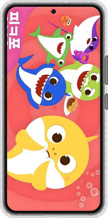 Чохол Bumper чехол Бейби Шаркс для Samsung Galaxy S22 - 6305pc-2494 изображение 