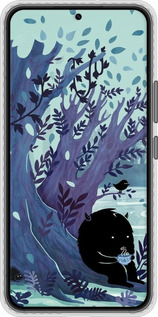 Чехол Bumper чехол Арт принт Тихое место чая для Samsung Galaxy S22 - 6544pc-2494 изображение 