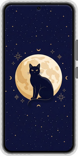 Чехол Bumper чехол Cute Cat Celestial/Witchy для Samsung Galaxy S22 - 6787pc-2494 изображение 