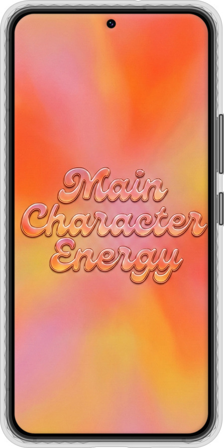 Чехол Bumper чехол Aura Gradient Main Character Energy Aesthetic Y2K для Samsung Galaxy S22 - 6783pc-2494 изображение 