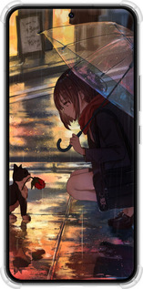 Силикон с усиленными углами чехол Anime для Samsung Galaxy S22 - 6609sp-2494 изображение 