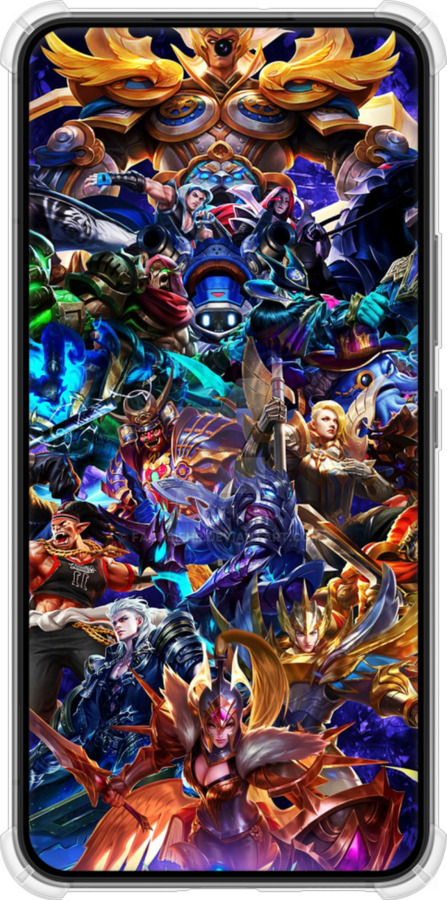 Силикон с усиленными углами чехол № 5375 для Samsung Galaxy S22 - 5375sp-2494 изображение 