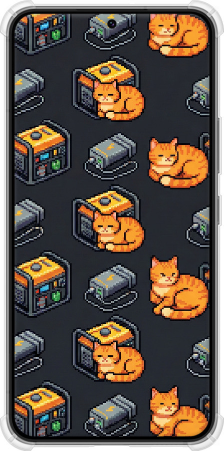 Силикон с усиленными углами чехол Autonomous Zone для Samsung Galaxy S22 - 6771sp-2494 изображение 