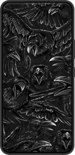Силиконовый чехол Воронья ярость для Samsung Galaxy S22 - 6474u-2494 изображение 
