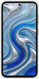 Силіконовий протиударний с посиленими кутами чехол Liquid Chrome для Samsung Galaxy S23 FE - 6781sp-3136 изображение 