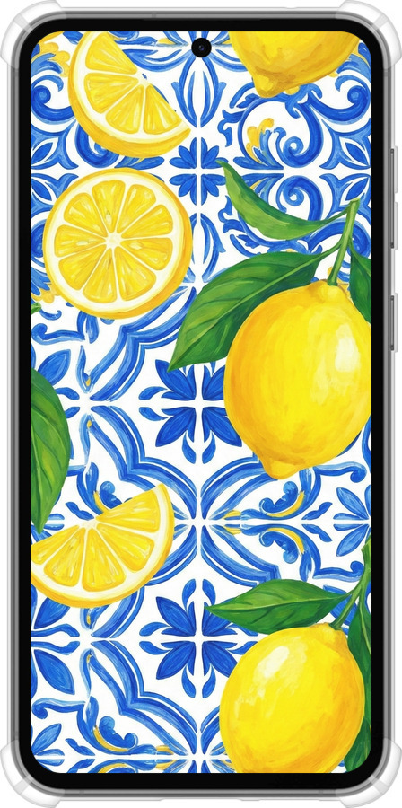 Силикон с усиленными углами чехол Grocery Girl Italian Summer для Samsung Galaxy S23 FE - 6766sp-3136 изображение 