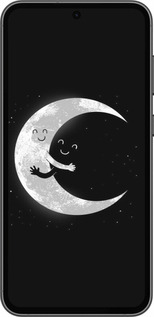 Силиконовый чехол Лунные объятия для Samsung Galaxy S23 FE - 6508u-3136 изображение 