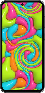 Силіконовий чехол Y2K Jelly Dream для Samsung Galaxy S23 FE - 6780u-3136 изображение 