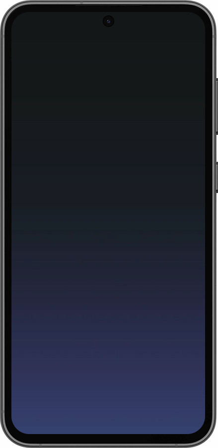 Силиконовый чехол Градиент в тёмно - синем стиле для Samsung Galaxy S23 FE - 6542u-3136 изображение 