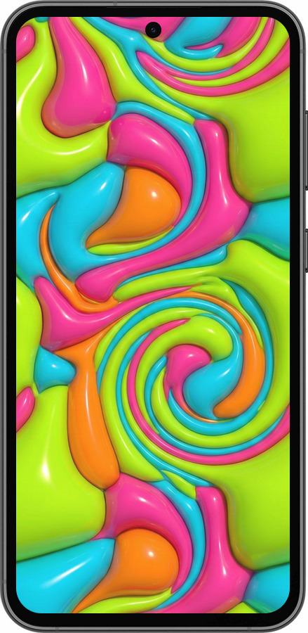 Силіконовий чехол Y2K Jelly Dream для Samsung Galaxy S23 FE - 6780u-3136 изображение 