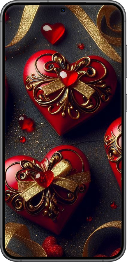 TPU чехол Сердечки v4 для Samsung Galaxy S23 Plus - 5834b-2905 изображение 