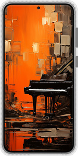 Чехол Bumper чехол Чехол для телефона Оранжевый Рояль для Samsung Galaxy S23 Plus - 5937pc-2905 изображение 