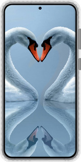 Чехол Bumper чехол Лебеди для Samsung Galaxy S23 Plus - 6007pc-2905 изображение 