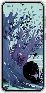 Чехол Bumper чехол Арт принт Тихое место чая для Samsung Galaxy S23 Plus - 6544pc-2905 изображение 
