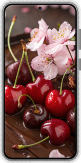 Чохол Bumper чехол Вишня у шоколаді для Samsung Galaxy S23 Plus - 6698pc-2905 изображение 