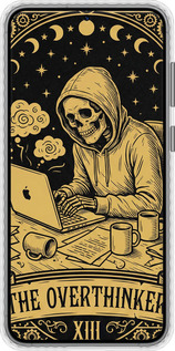 Чехол Bumper чехол The Overthinker для Samsung Galaxy S23 Plus - 6774pc-2905 изображение 