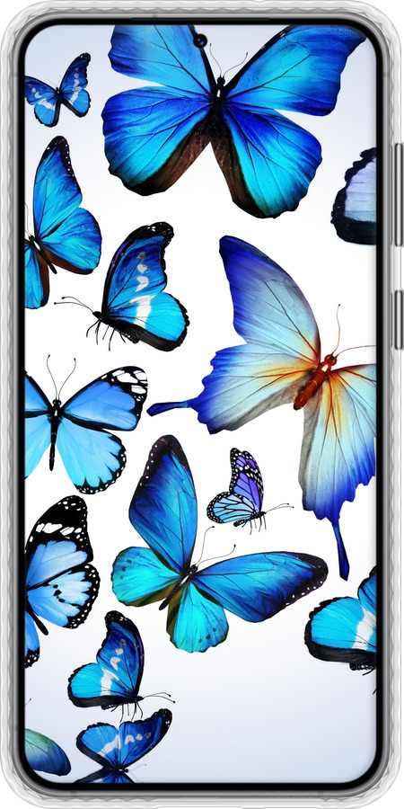 Чохол Bumper чехол Метелики для Samsung Galaxy S23 Plus - 6023pc-2905 изображение 