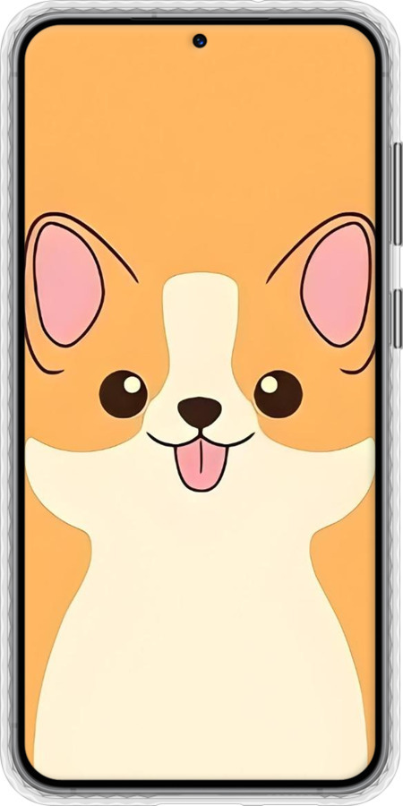 Чохол Bumper чехол Милый пес для Samsung Galaxy S23 Plus - 6296pc-2905 изображение 