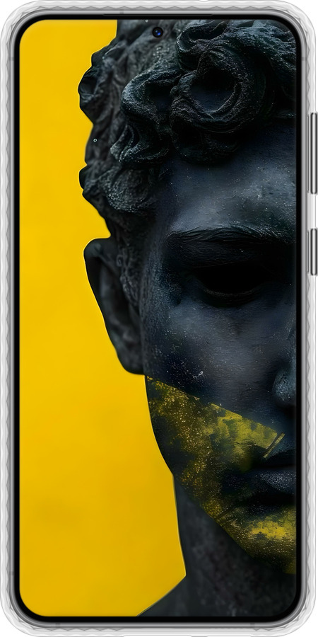 Чехол Bumper чехол Статуя арт для Samsung Galaxy S23 Plus - 6330pc-2905 изображение 
