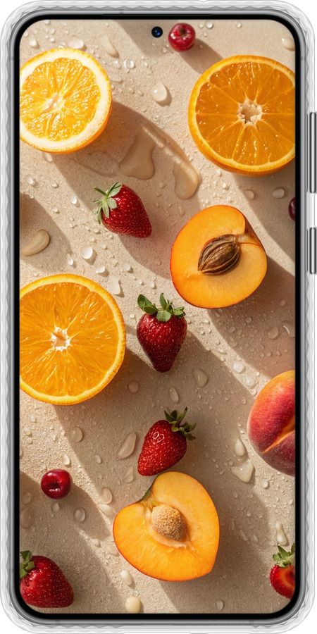 Чохол Bumper чехол Фрукти 3 для Samsung Galaxy S23 Plus - 6703pc-2905 изображение 