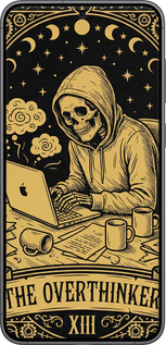 Силіконовий чехол The Overthinker для Samsung Galaxy S23 Plus - 6774u-2905 изображение 